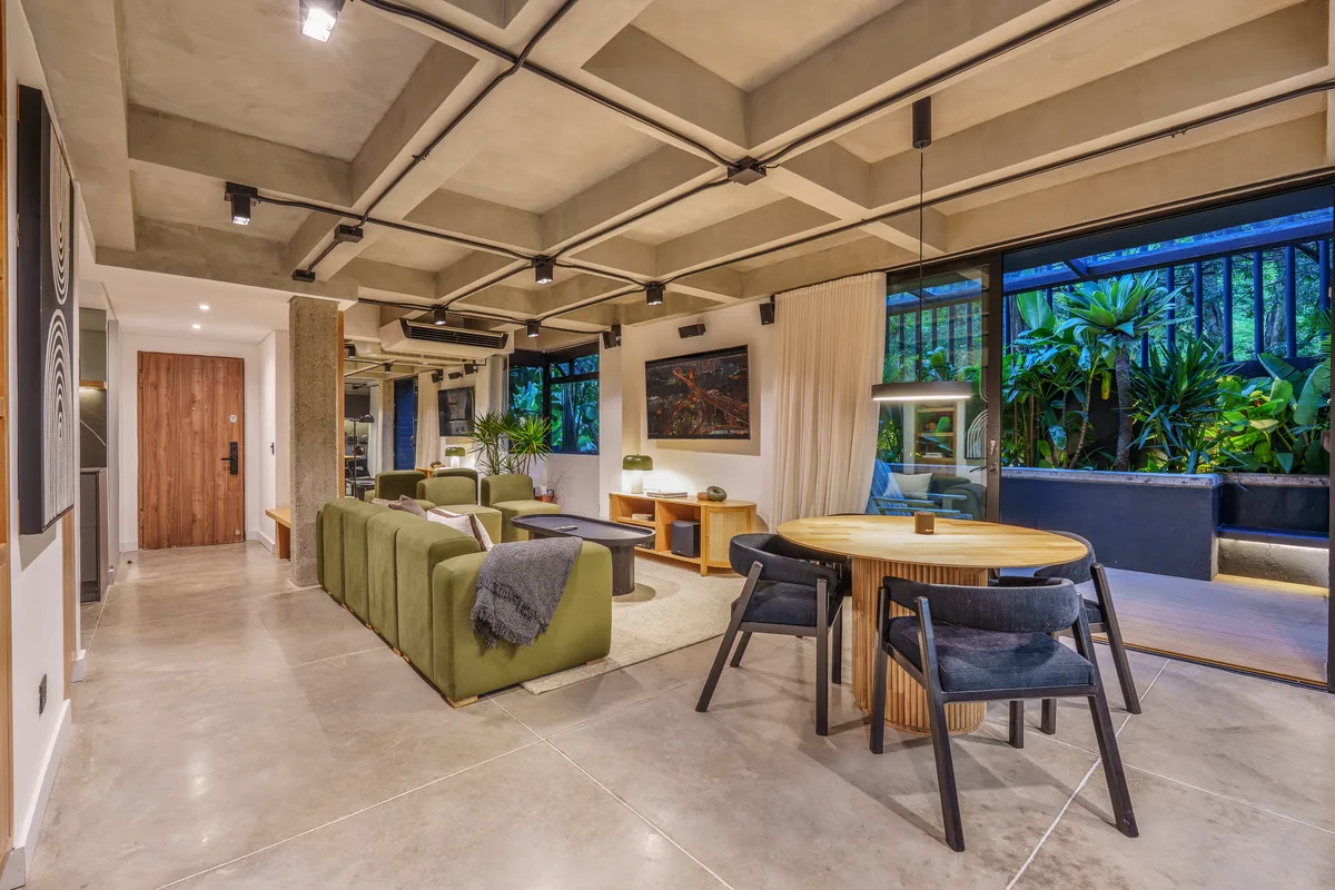 Immaculate living space design view